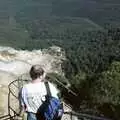 Dave looks around, A Trip to the Blue Mountains, New South Wales, Australia - 12th April 2000