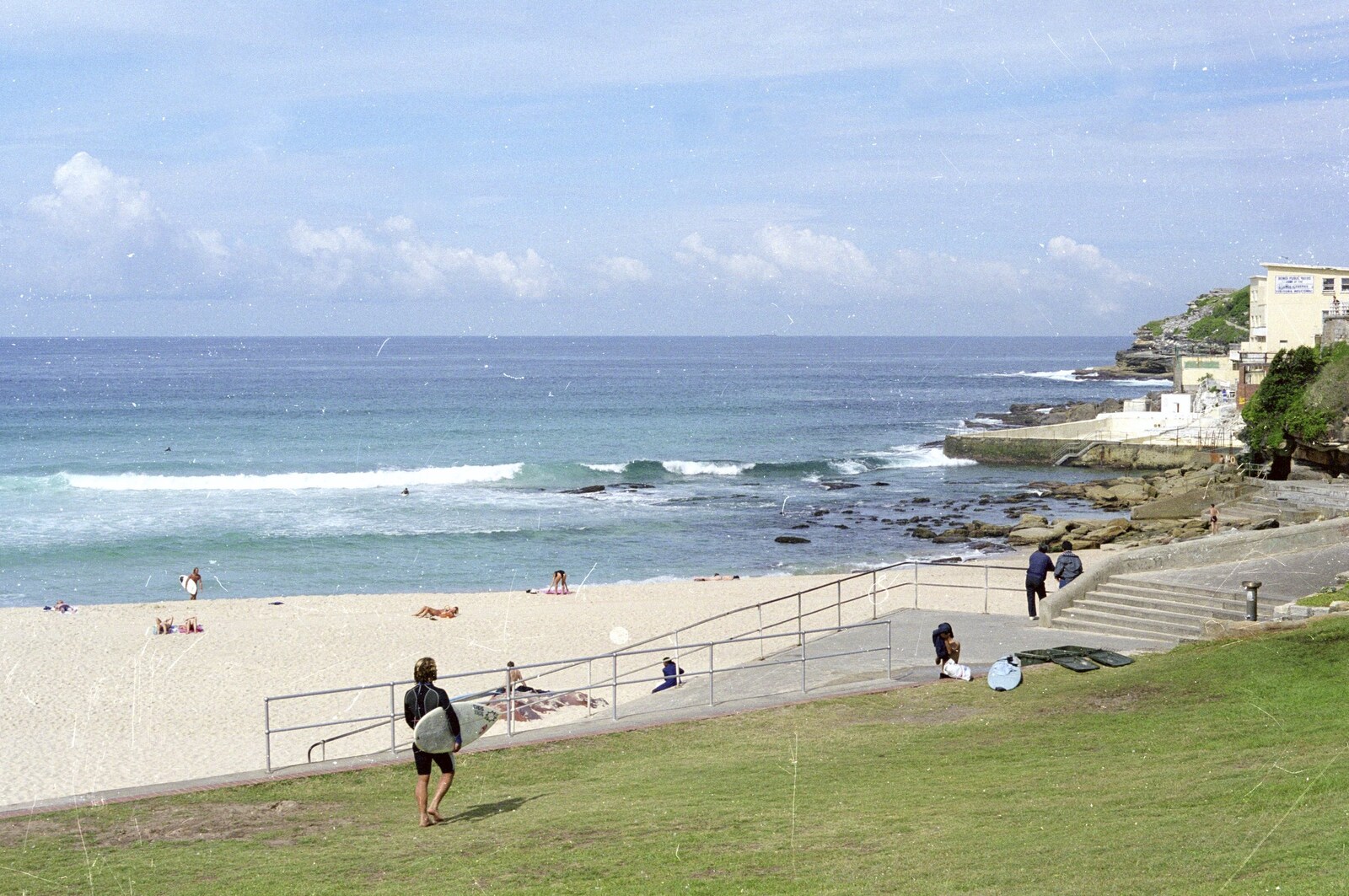 Bondi beach from Sydney Triathlon, Sydney, Australia - 16th April 2000