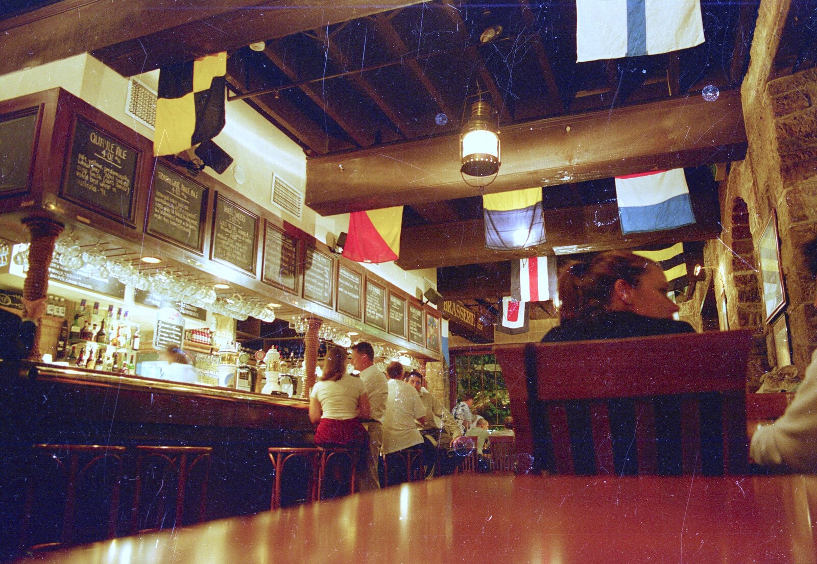 Inside the Nelson - the best pub in the Rocks from Sydney Triathlon, Sydney, Australia - 16th April 2000