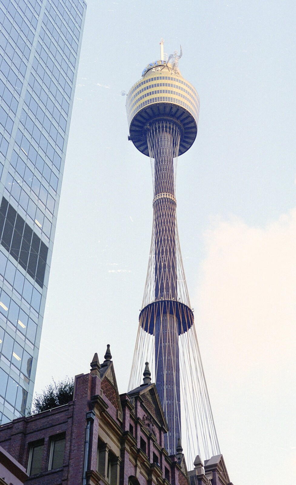The Sydney Tower from Sydney Triathlon, Sydney, Australia - 16th April 2000