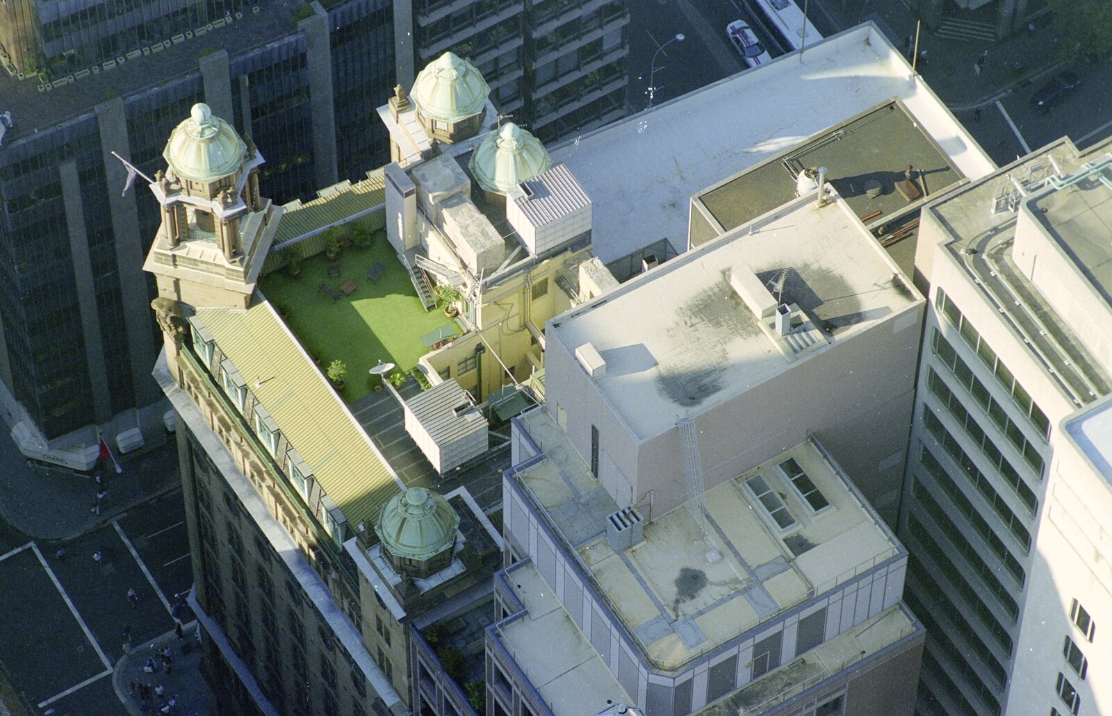 Looking down from the Tower from Sydney Triathlon, Sydney, Australia - 16th April 2000
