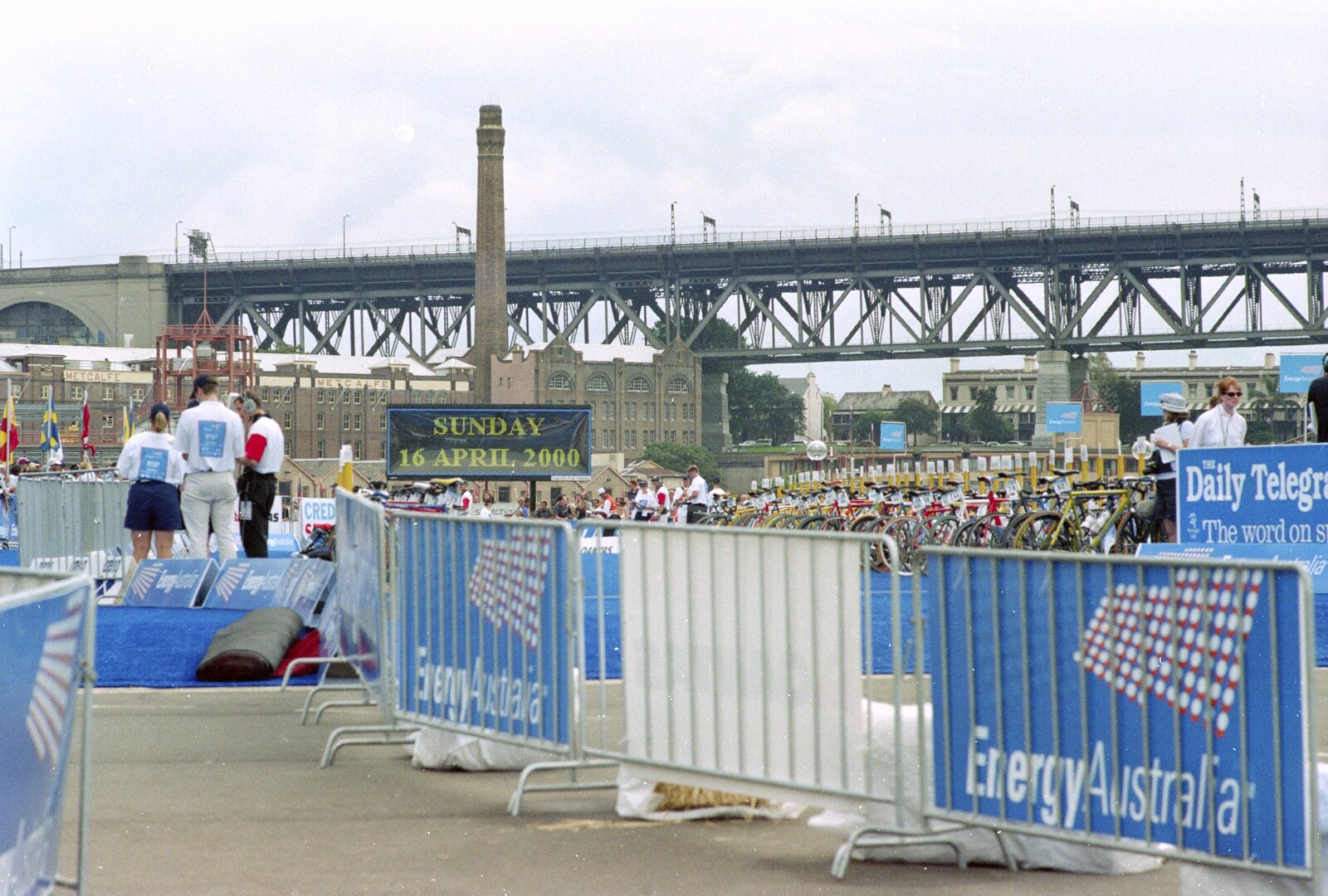 A useful clue as to when things happened from Sydney Triathlon, Sydney, Australia - 16th April 2000