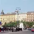 A load of horses-and-carts wait for tourists, A Postcard From Hofburg Palace, Vienna, Austria - 18th April 2000