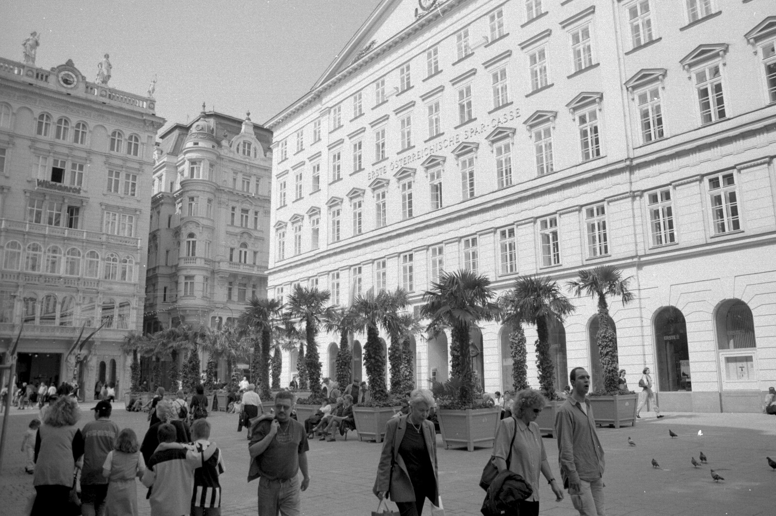 A Vienna square somwhere from A Postcard From Hofburg Palace, Vienna, Austria - 18th April 2000