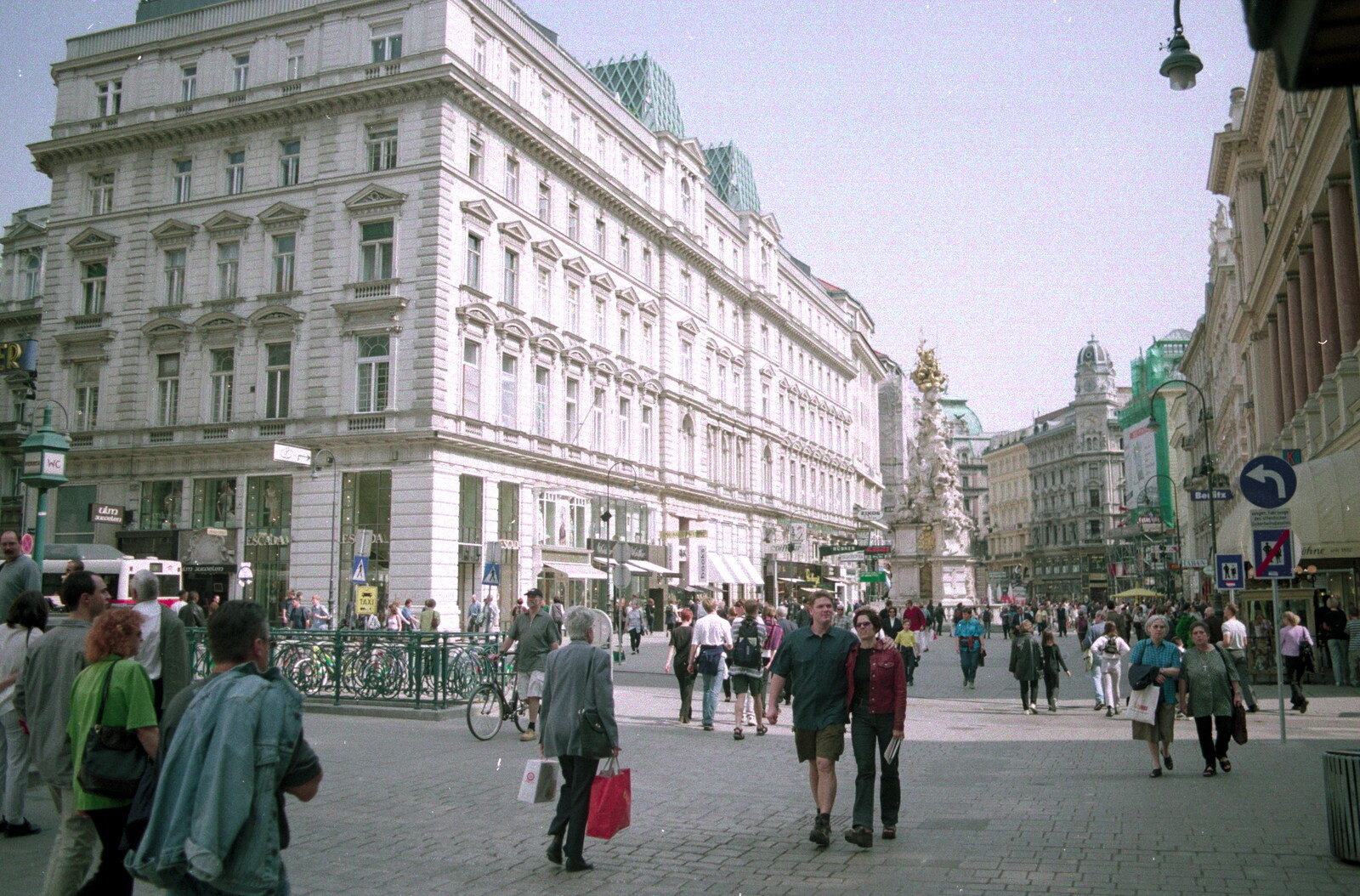 Near St. Stephen's Cathedral from A Postcard From Hofburg Palace, Vienna, Austria - 18th April 2000