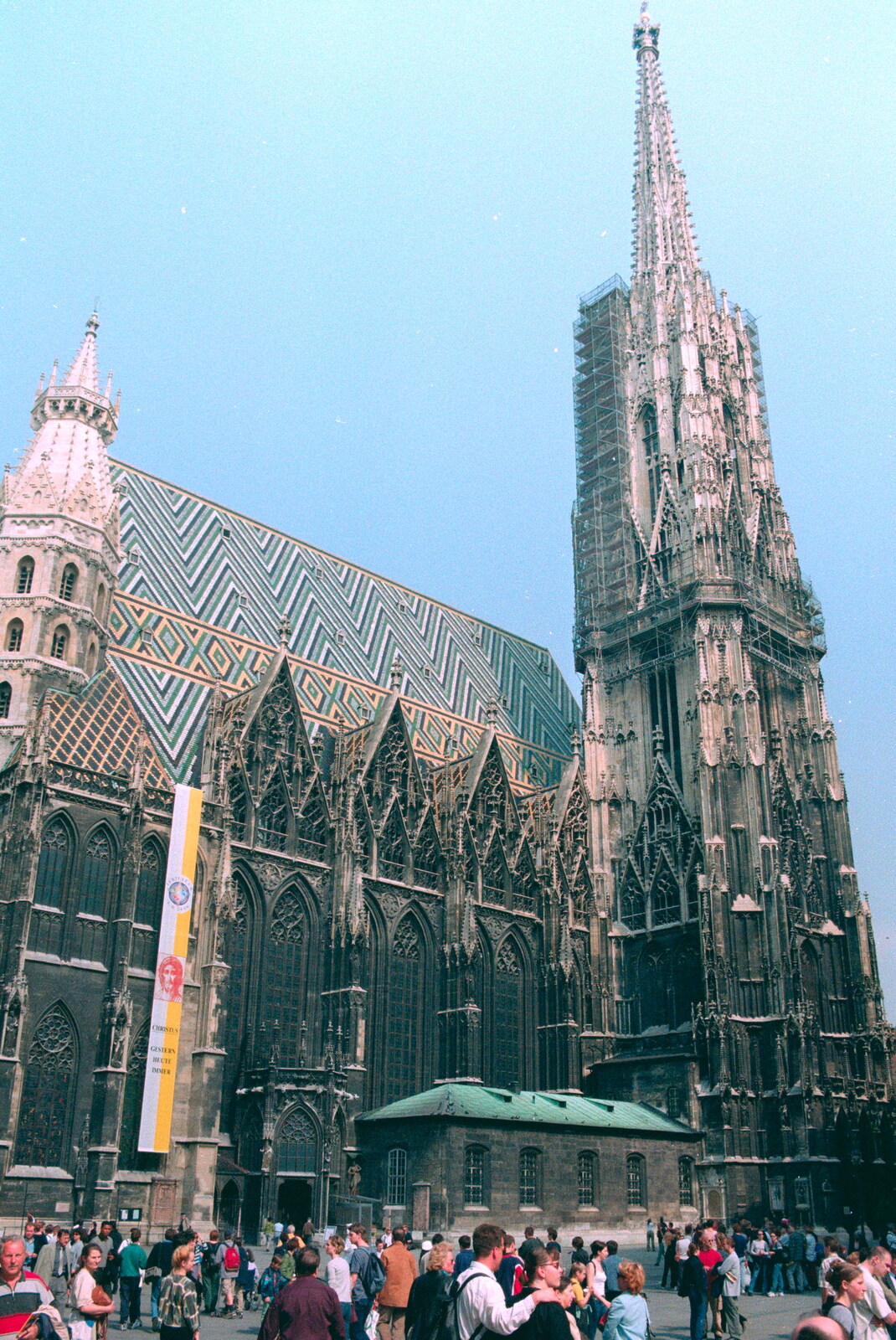 St. Stephen's Cathedral, Vienna from A Postcard From Hofburg Palace, Vienna, Austria - 18th April 2000