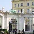 A gate somewhere, A Postcard From Hofburg Palace, Vienna, Austria - 18th April 2000