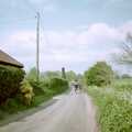 A BSCC Bike Ride, Brockdish Greyhound and Hoxne Swan, Suffolk - 4th May 2000, The gang heads back from Brockdish