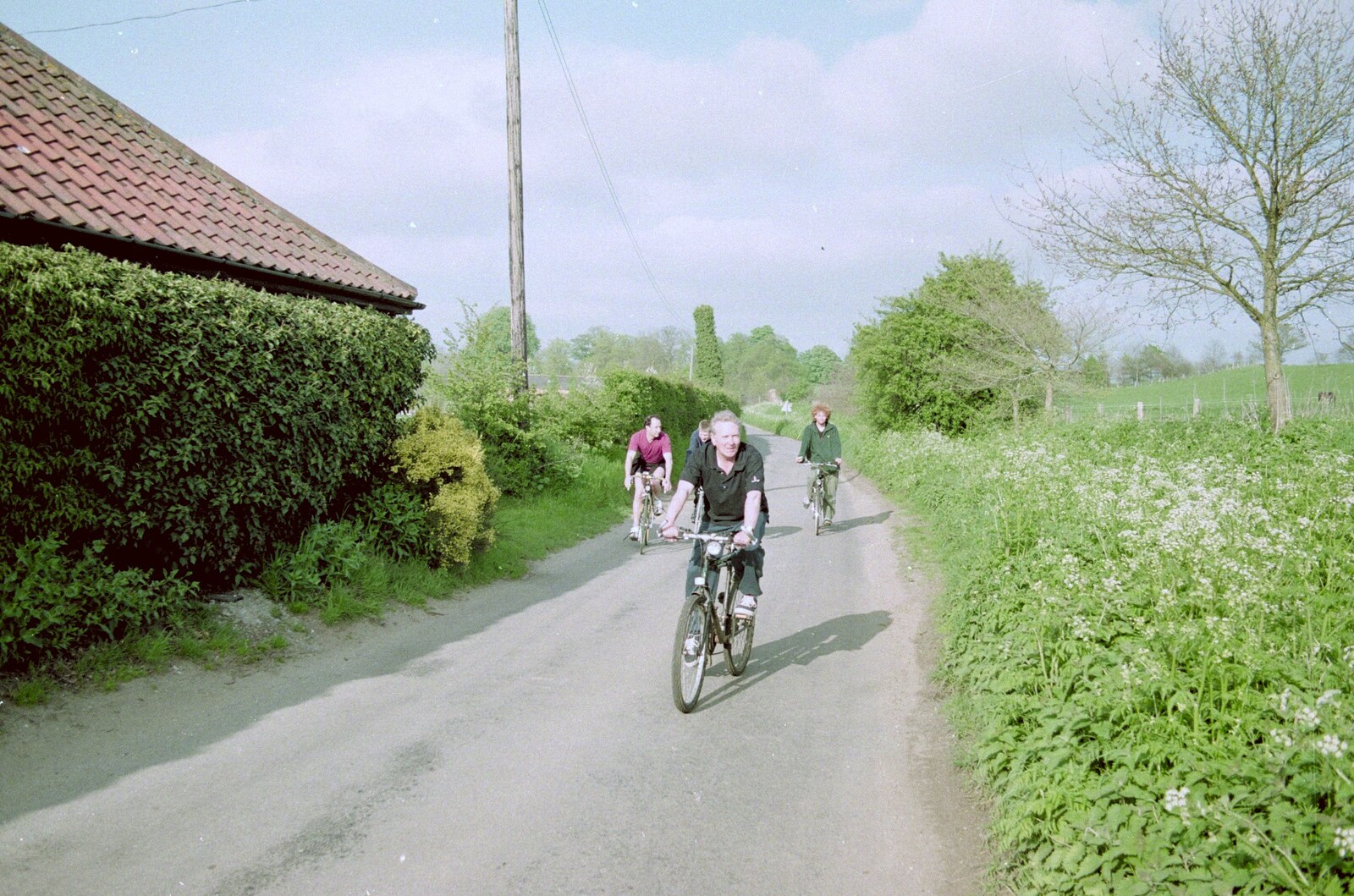 John willy from A BSCC Bike Ride, Brockdish Greyhound and Hoxne Swan, Suffolk - 4th May 2000