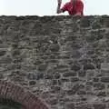 DH does a 'Winston' from a bridge, A BSCC Bike Ride to Gravelines, Pas de Calais, France - 11th May 2000