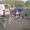 DH's van at stupid o'clock in the morning, A BSCC Bike Ride to Gravelines, Pas de Calais, France - 11th May 2000