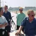 DH, Phil, Paul, John Willy and Bomber Langdon, A BSCC Bike Ride to Gravelines, Pas de Calais, France - 11th May 2000