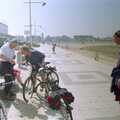A BSCC Bike Ride to Gravelines, Pas de Calais, France - 11th May 2000, Hanging out on the seafront