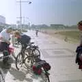 Hanging out on the seafront, A BSCC Bike Ride to Gravelines, Pas de Calais, France - 11th May 2000