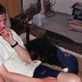 Wavy's Thirtieth Birthday, Brome Swan, Suffolk - 24th May 2000, Apple and Soph-bags