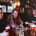 CISU at the Dhaka Diner, Tacket Street, Ipswich - 25th May 2000, Russell, Joe and Dan 'Parrot' Polley in the Lord Nelson on Fore Street