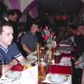 CISU at the Dhaka Diner, Tacket Street, Ipswich - 25th May 2000, Jon puts his order in