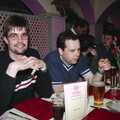 CISU at the Dhaka Diner, Tacket Street, Ipswich - 25th May 2000, Dan 'Parrot' and Russell