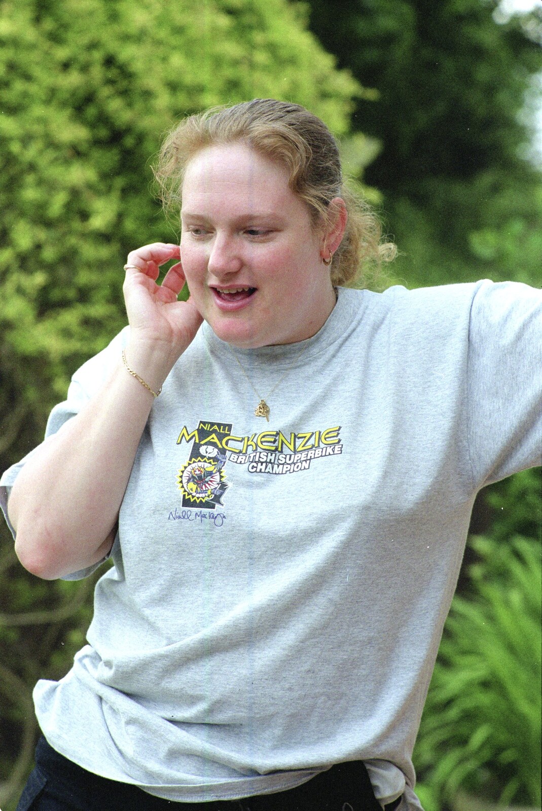 Sally from Colin and Jill's Barbeque, Suffolk - 28th May 2000