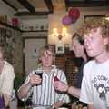 Lorraine's 21st Birthday, The Swan, Suffolk - 10th June 2000, Ian, Jimmy, Mikey and Wavy