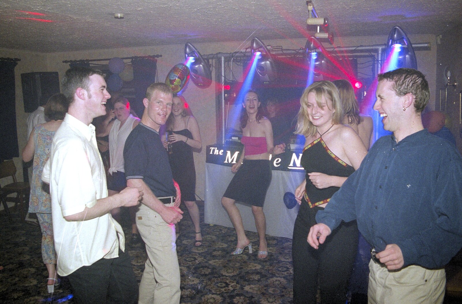 Mikey P dancing from Lorraine's 21st Birthday, The Swan, Suffolk - 10th June 2000