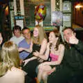 Thumbs up, Lorraine's 21st Birthday, The Swan, Suffolk - 10th June 2000