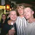 Lorraine's 21st Birthday, The Swan, Suffolk - 10th June 2000, Mikey P, Jimmy and Andy