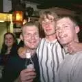 Mikey P, Jimmy and Andy, Lorraine's 21st Birthday, The Swan, Suffolk - 10th June 2000