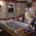 Lorraine's 21st Birthday, The Swan, Suffolk - 10th June 2000, Meanwhile, there's table football in the family room
