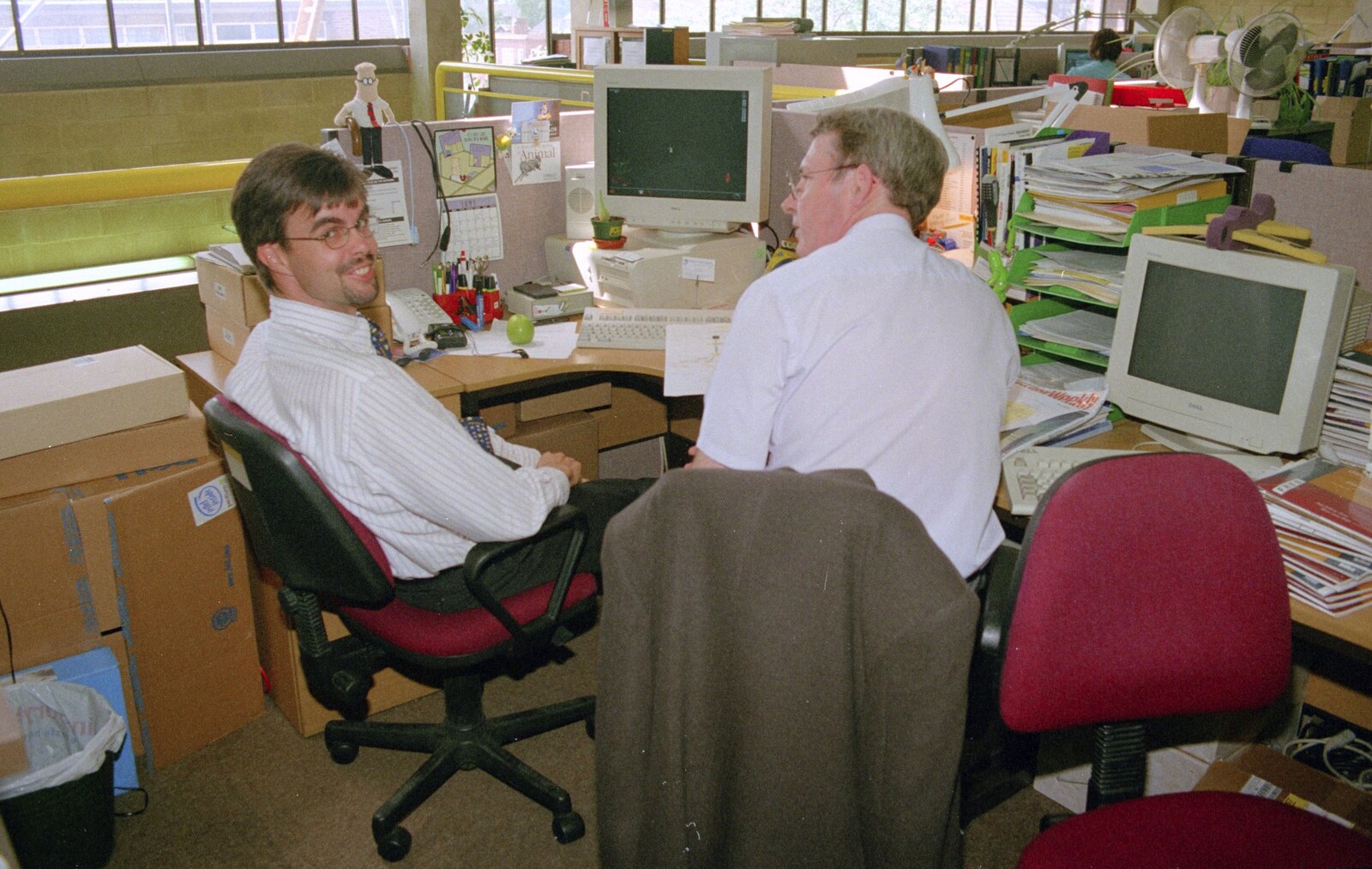 A Last Few Days at CISU, Suffolk County Council, Ipswich - 11th June 2000: Dan again