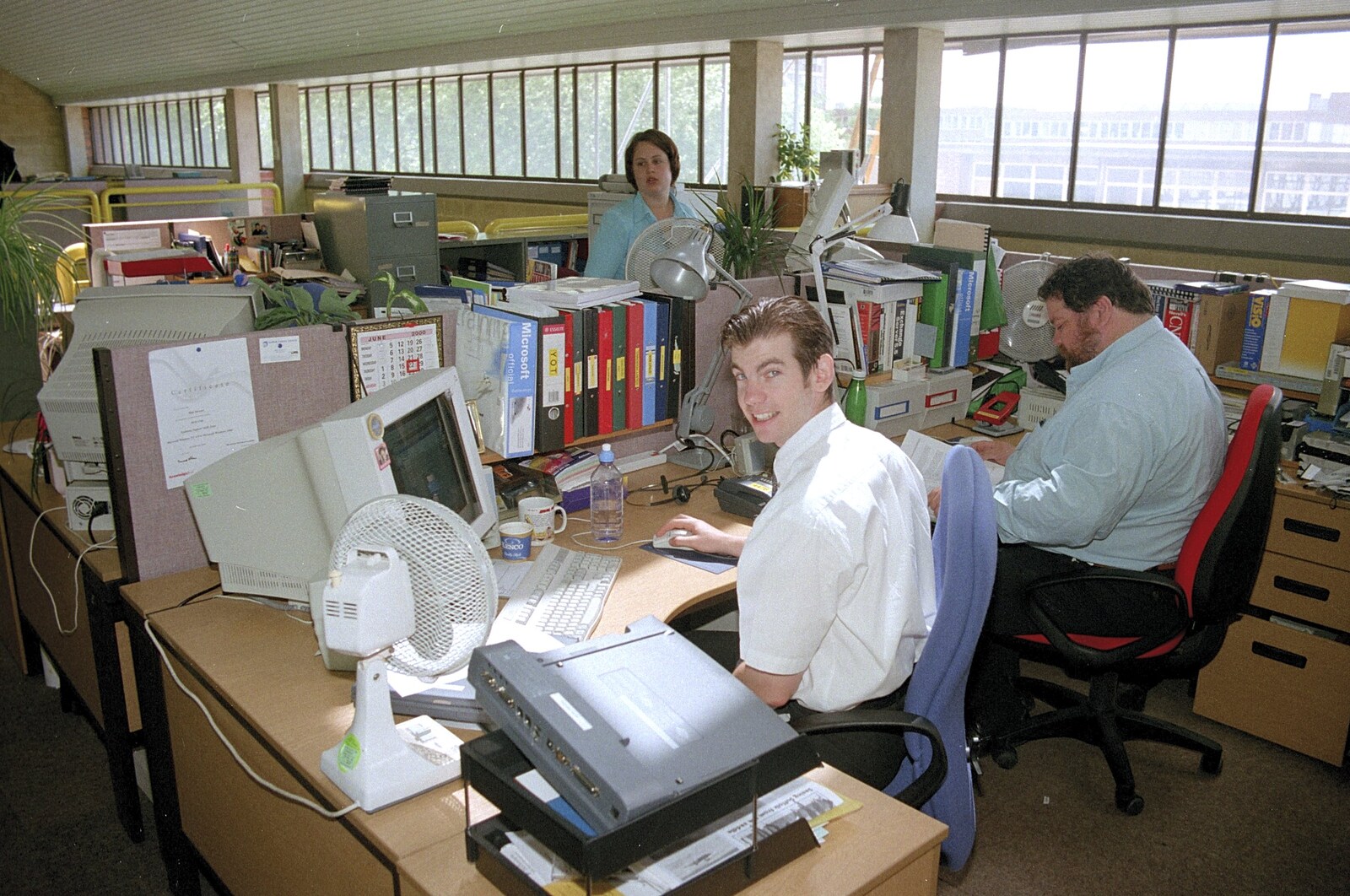 A Last Few Days at CISU, Suffolk County Council, Ipswich - 11th June 2000: More of the support department
