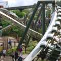 A tangle of rollercoasters, A Trip to Alton Towers, Staffordshire - 15th June 2000