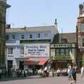 The square outside the Corn Exchange on Tavern Street, Nosher's Last Day at CISU/SCC, Suffolk County Council, Ipswich - 22nd June 2000