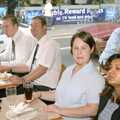 Giving it a funny look, Nosher's Last Day at CISU/SCC, Suffolk County Council, Ipswich - 22nd June 2000
