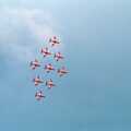 2000 The Red Arrows in Diamond Nine formation