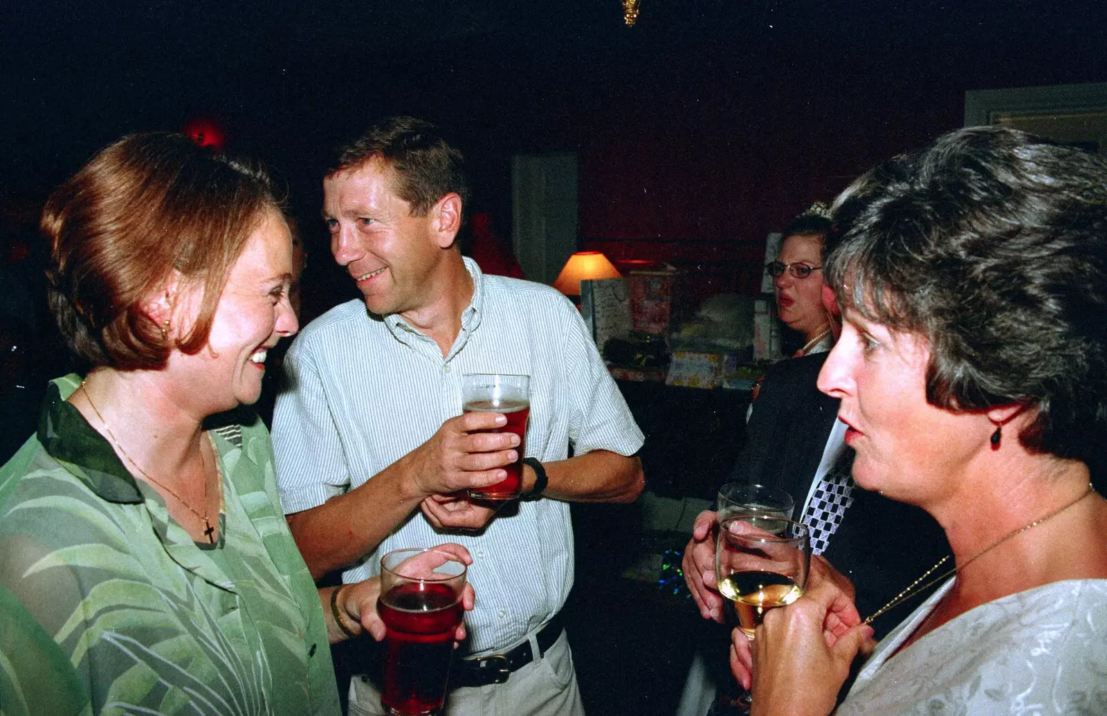 Pippa, Apple and Jill, from Helen and Neil's Wedding, The Oaksmere, Brome, Suffolk - 4th August 2000