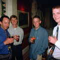 Helen and Neil's Wedding, The Oaksmere, Brome, Suffolk - 4th August 2000, DH, Ninja M, ? and The Boy Phil