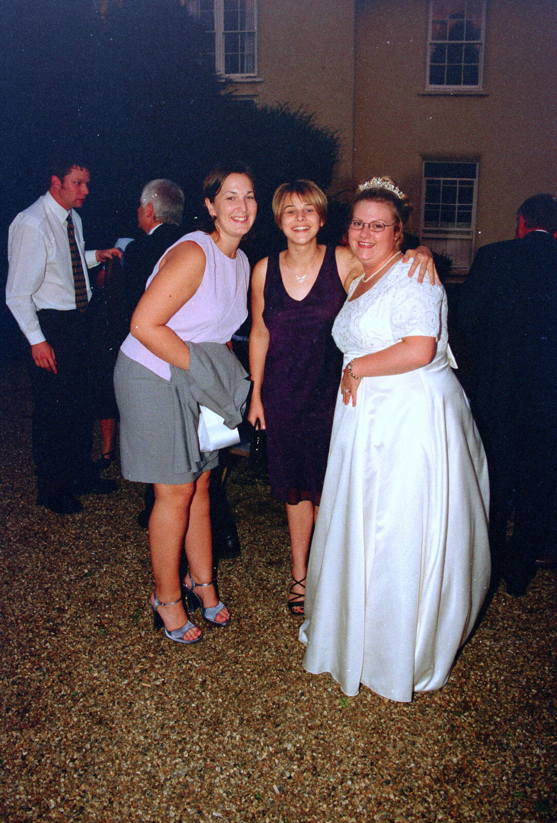 Helen and friends from Helen and Neil's Wedding, The Oaksmere, Brome, Suffolk - 4th August 2000