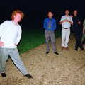 Wavy shows off his smart sweater, Helen and Neil's Wedding, The Oaksmere, Brome, Suffolk - 4th August 2000