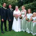 Wedding photo time, Helen and Neil's Wedding, The Oaksmere, Brome, Suffolk - 4th August 2000