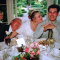 Helen and Neil's Wedding, The Oaksmere, Brome, Suffolk - 4th August 2000, John Willy messes around