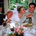 John Willy messes around, Helen and Neil's Wedding, The Oaksmere, Brome, Suffolk - 4th August 2000