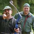 The archery instructors show us some stuff, Kai's 2nd and a Bit of Archery, Hampshire and Suffolk - 13th August 2000