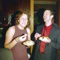 Steve Ridley and his missus, Paula's 3G Lab Wedding Reception, Huntingdon, Cambridgeshire - 4th September 2000