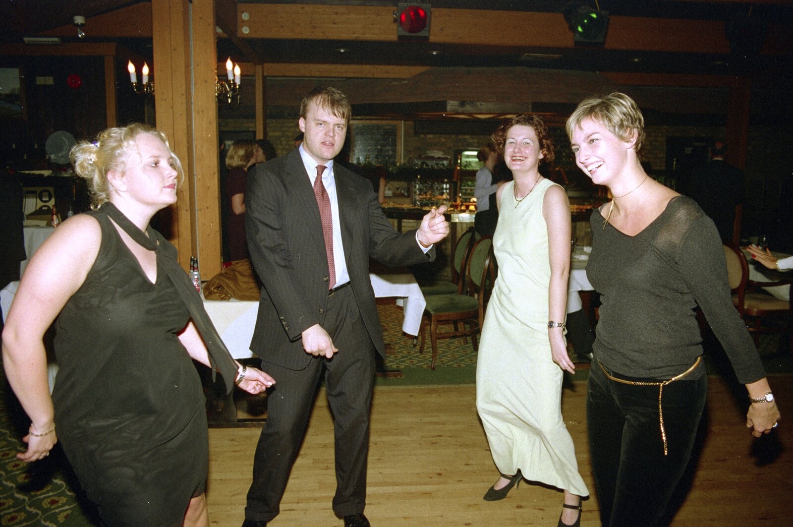 More 3G Lab dancing from Paula's 3G Lab Wedding Reception, Huntingdon, Cambridgeshire - 4th September 2000