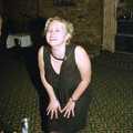 Michelle has a giggle, Paula's 3G Lab Wedding Reception, Huntingdon, Cambridgeshire - 4th September 2000