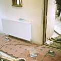 New tiles are laid in the hall, 3G Lab, and Building a Staircase, Brome, Suffolk - 11th February 2001