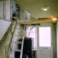 A ladder to upstairs, Building a Staircase, Brome, Suffolk - 11th February 2001