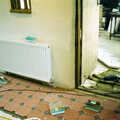 New tiles are laid in the hall, Building a Staircase, Brome, Suffolk - 11th February 2001