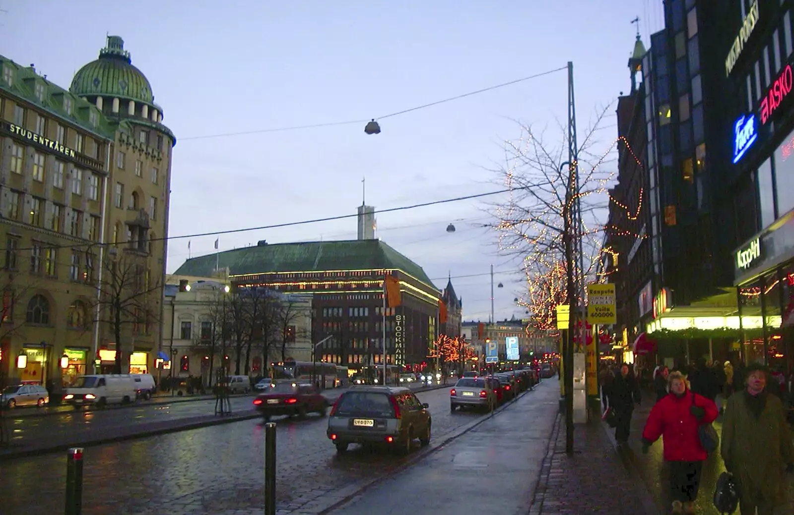 The centre of Helsinki, from A 3G Lab Press Tour of Helsinki and Stockholm, Finland and Sweden - 12th March 2001